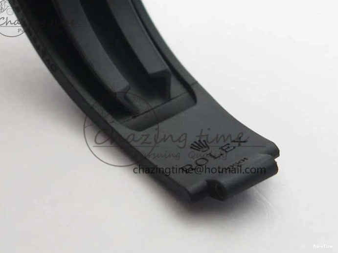 MiroTime 0112 WeatherProof Yacht-Master 40 116695SATS Bp Maker Best Edition Black Dial on Rubber Strap SA 3001